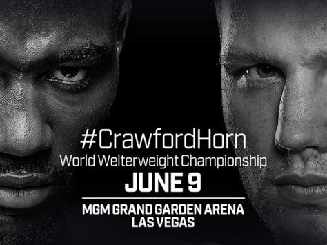 Crawford vs. Horn: Facts to know for WBO welterweight world .